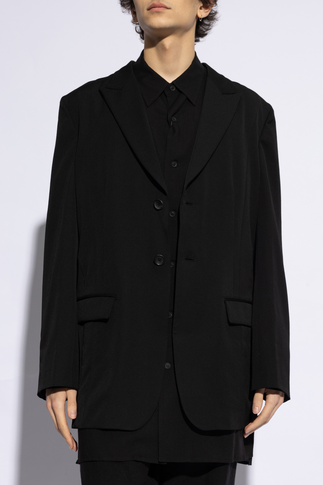 Black Single-breasted blazer Yohji Yamamoto - Vitkac Canada